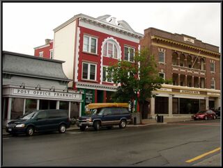Cute downtown Saranac Lake