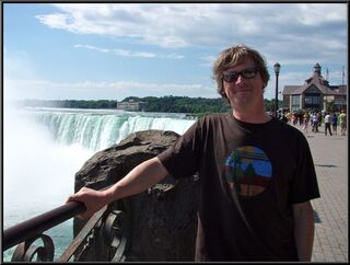 Brian posing for the same