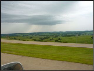 Weather in the distance