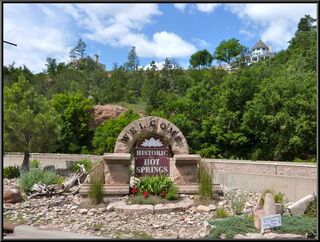 The very cute town of Hot Springs