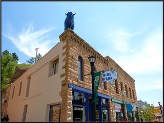 A Hot Springs gargoyle