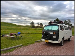 Morning in the peaceful Elk Mountain campground