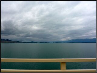 The enormous Flathead Lake
