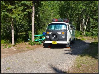 Morning in the clean and efficient Dave's RV Park