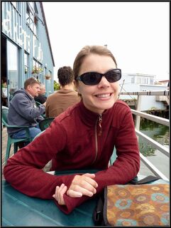 Theresa, happy to be on water