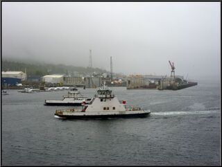 Ketchikan car ferries, apparently still in business with no bridge to nowhere