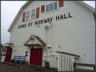 The monumental Sons Of Norway Hall