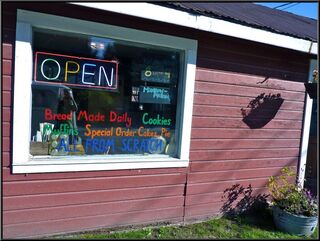 The awesome bakery next to the ferry dock