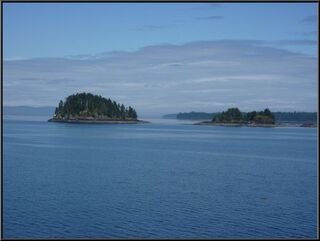 Islands near Kake