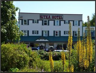 The old and funky Sitka Hotel