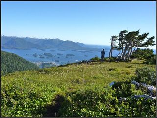 Todd, eyeing the view of Sitka