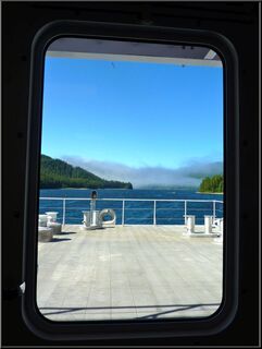As close as it gets to being on a forward deck on the Fairweather