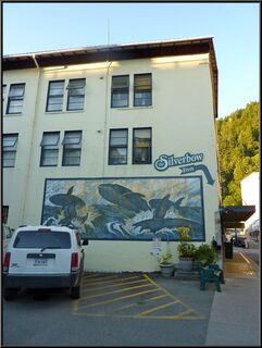 The side of the wonderful Silverbow Inn