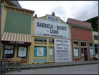 Skagway, all dolled up for the tourists