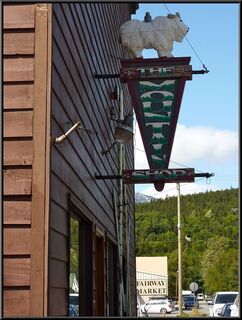 The Mountain Shop, our last chance to buy whatever it is we've forgotten