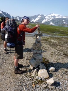 The top in no way toppled off right after this picture