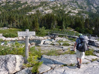 Coming into Deep Lake campground