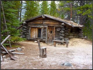 The largest trailside artifact on the trail