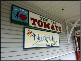 Health food and a raw food restaurant