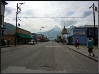 A quiet day in Skagway