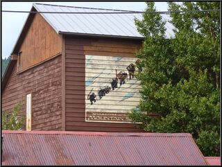 The Mountain Shop mural