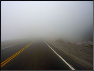And into a cloud at the top
