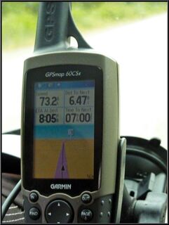 G says we'll be home by 8:05, ultimately it turns out to be a bit off