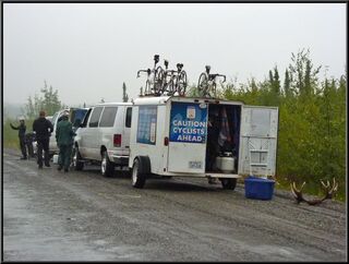 Biking and hunting?