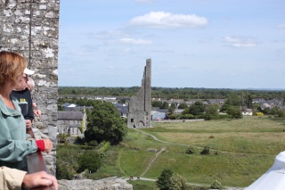 Yellow tower, from the castle keep.