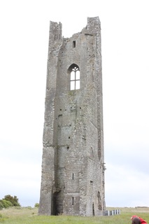 Yellow tower. Looks gray to us.