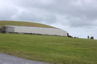 Newgrange. There is a tunnel in there.