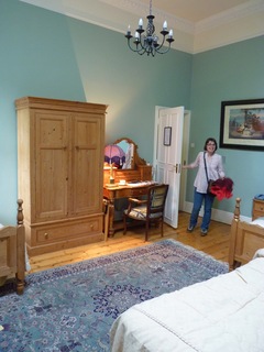 Our super cute room.