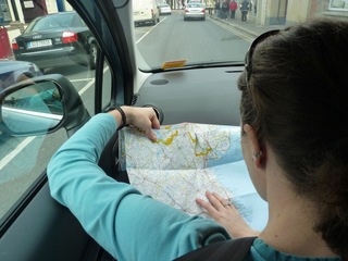 Cori and Jill talking travel.