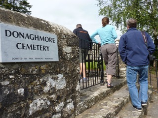 A cemetery stop.