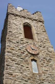 The clock tower.