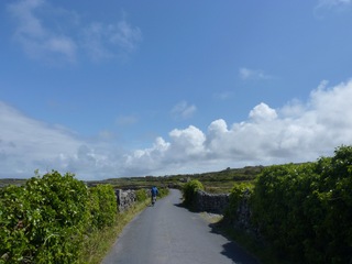 The low road, much calmer.
