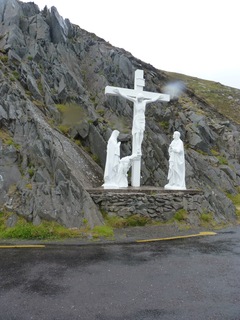 Roadside reminders like this have been pretty common on our trip.