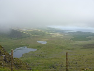 Looking north...