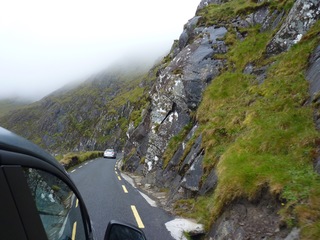More Irish two lane road.