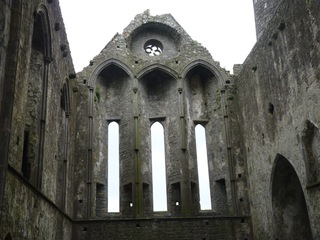 Tall windows. Very spendy at the time.