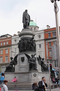 Dublin is a city of staues and monuments.