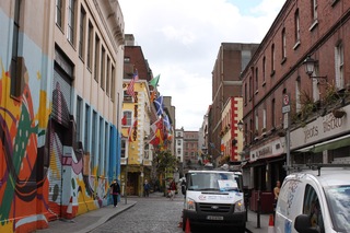 Temple Bar backstreet.