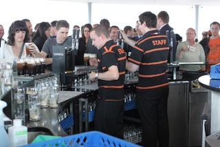 Not a bar tending job for the meek.
