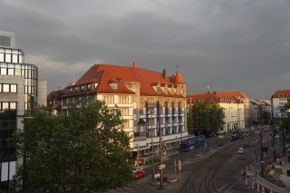 The view from our room. Not sure what it is, but it was pretty.