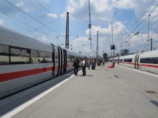 Our ride to Munich.