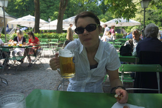 Probably the first and last time you will ever see this. A half Radler.