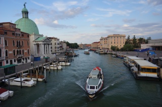 The Grand Canal from the Grand Bridge.