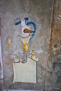 Penguin graffiti?