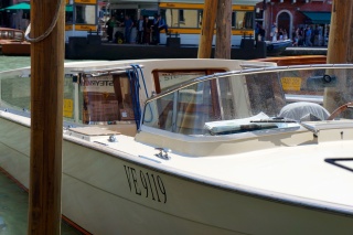 A water taxi with a platform preference.