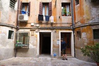 Brian, imagining our name by the door